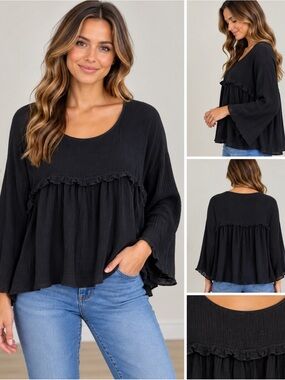 Very J Women's top Size Large